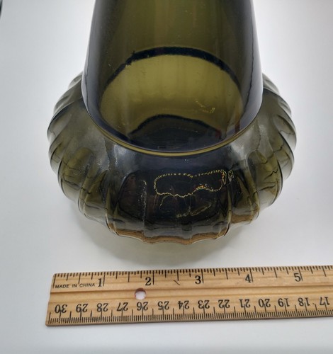 Vtg Jim Beam I Dream of Jeannie Genie Bottle 1964 Smoke Green Decanter NO Lid - Picture 5 of 7