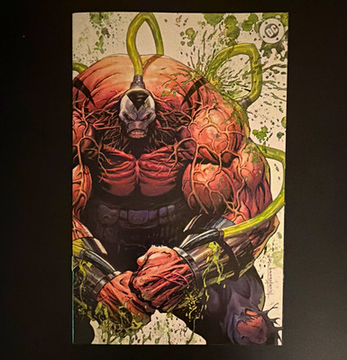 DC Comics Absolute Batman #18 Tyler Kirkham Bane Battle Damage Virgin Variant