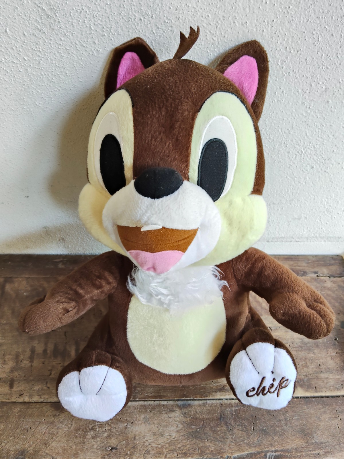 CHIP & CHOP Disney Pupazzo Peluche Gigante 40 cm