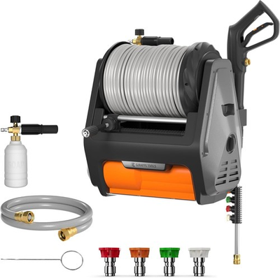 #ad Giraffe Tools Grandfalls Wall Mounted Pressure Washer Pro Max 3700PSI 1.6GPM C $700.00