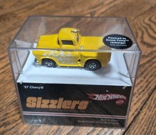 Factory Sealed Hot Wheels Sizzlers Yellow 57 Chevy Truck 2007 -read