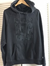 Taylor Swift The Eras Tour Hoodie Washed Black Charcoal Graphic Sweatshirt L