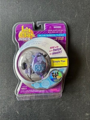 Simple Plan HitClips Discs Player 'Addicted' Y2K Collectible (New)