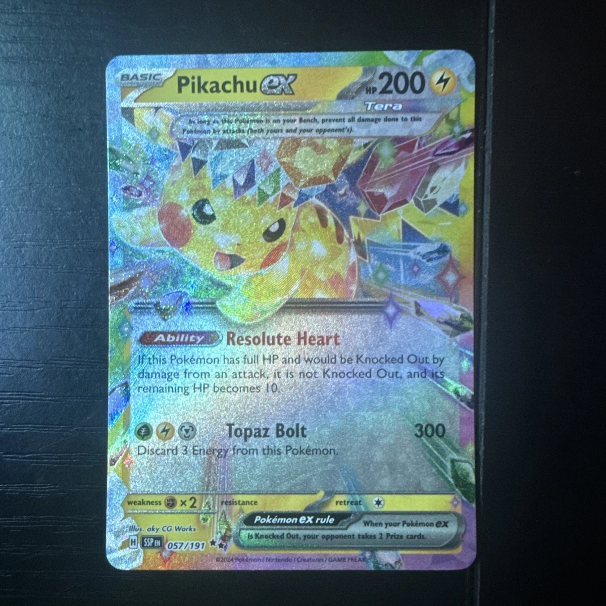Pikachu Ex 057/191 Sv08: Surging Sparks for sale | eBay