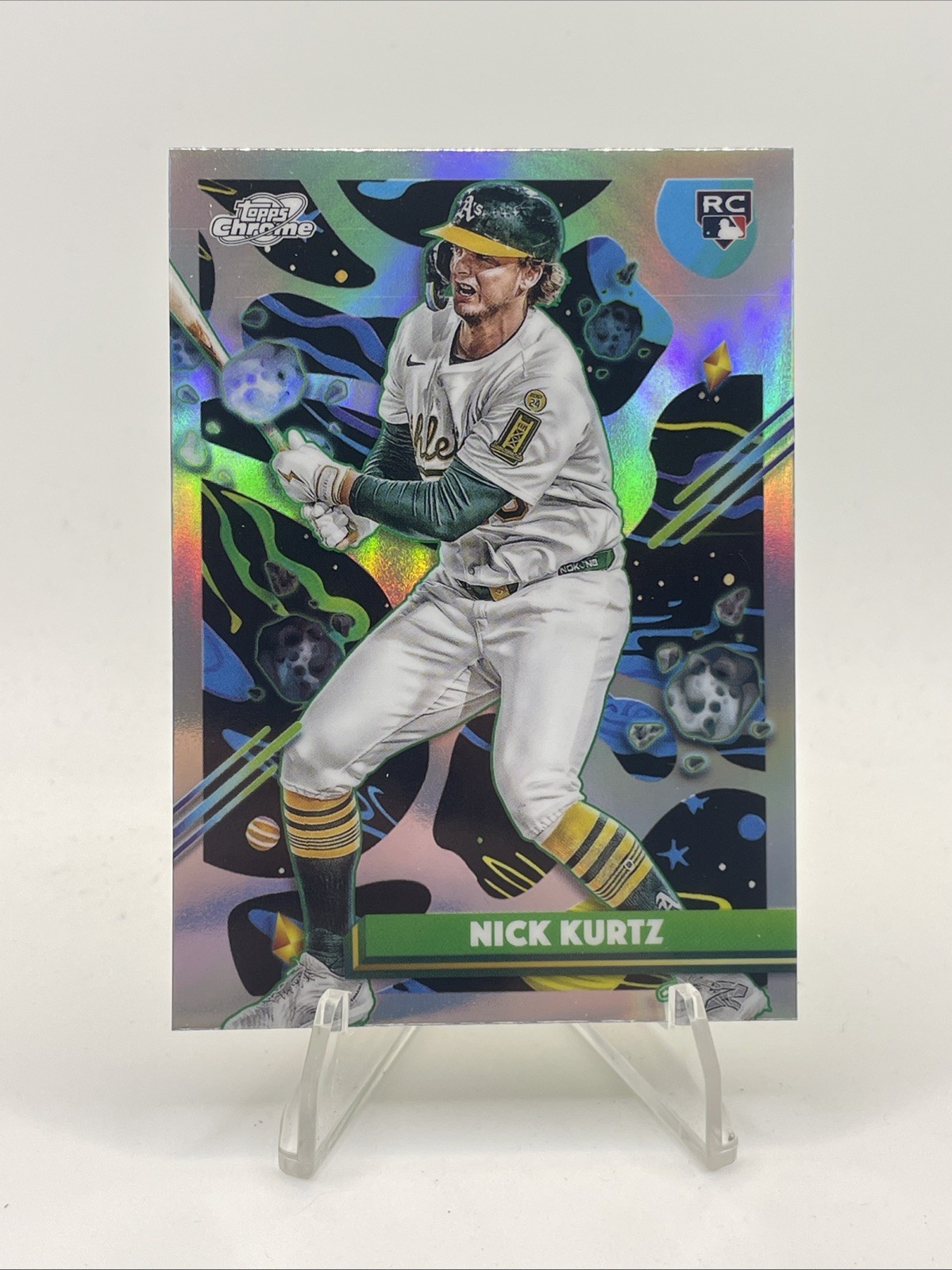 2025 Topps Cosmic Chrome - Nick Kurtz #183 Refractor (RC) Athletics