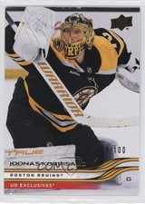 2025-26 Upper Deck Series 1 Exclusives 29/100 Joonas Korpisalo #9 jt1
