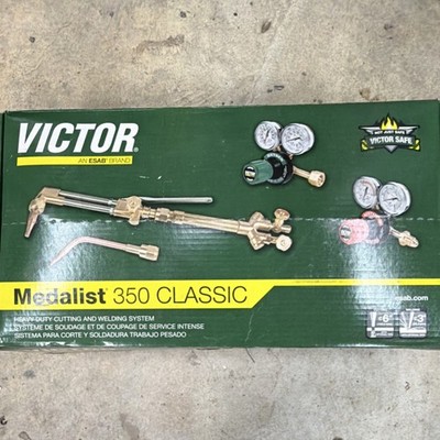 Victor Medalist 350 Classic Gas Welding & Cutting Kit Oxygen Acetylene 0384-2698