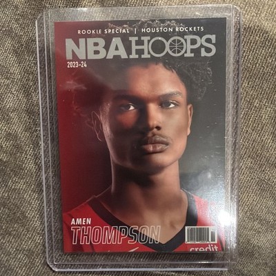 2023-24 Panini NBA Hoops - Rookie Special Amen Thompson #1 (RC)