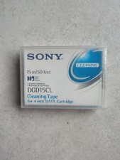 Sony DGD15CL 4mm DAT CC Tape Head Cleaning Cartridge ALL DDS DRIVE 15CL NEUVE
