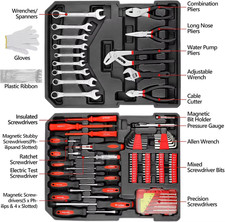 799pcs Tool Set Home Repair Kit Portable Trolley Case Wrenches Sockets Tools - Image 5