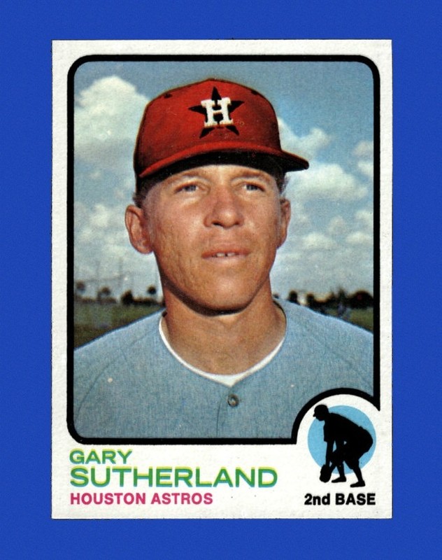 1973 Topps Set-Break #572 Gary Sutherland NM-MT OR BETTER *GMCARDS*