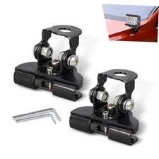 2 PCS LED Light Bar Mounting Bracket Safety Cushioning Metal Structure