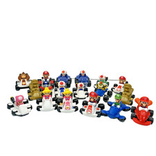 Mixed McDonald  s Nintendo Mario Kart Happy Meal Toys Lot of 17 Gold