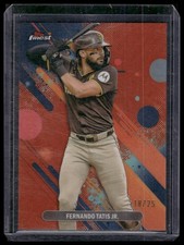 2025 Finest #13 Fernando Tatis Jr. Orange #/25