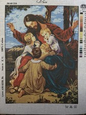 Via Printed Needlepoint Tapestry Gobelin Canvas Only 40x50 Cm