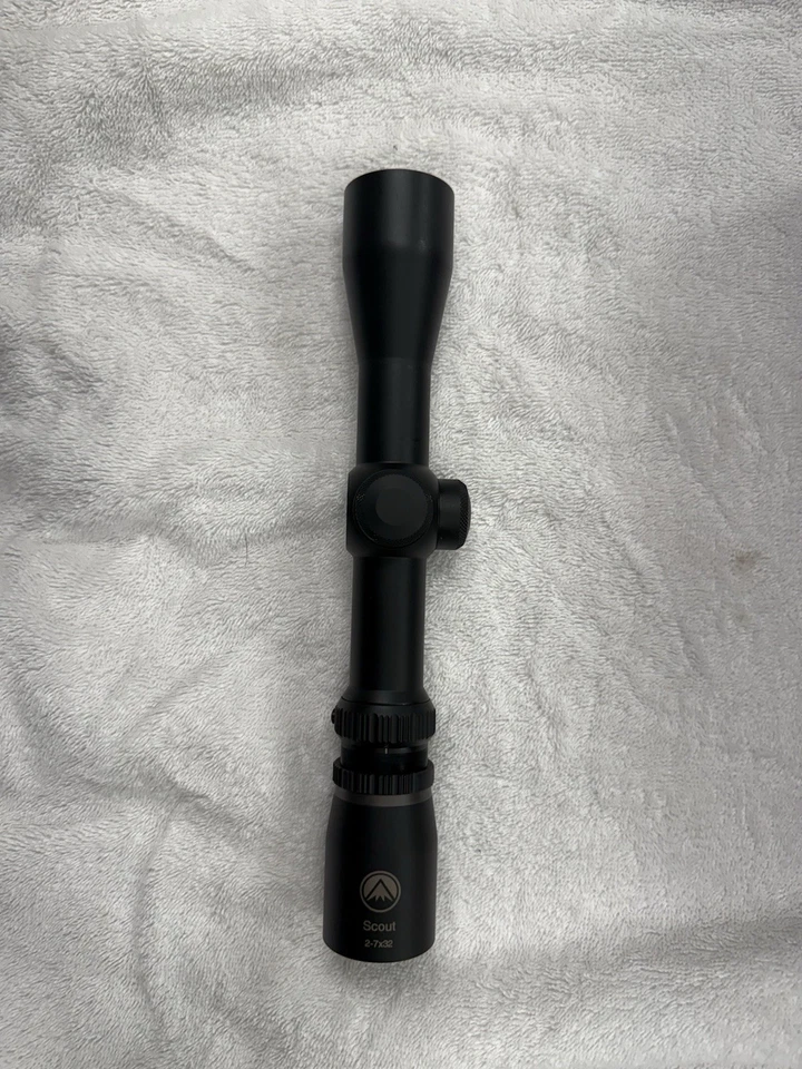 Burris Scout 2-7x32 Rifle Scope with Ballistic Plex Reticle 1" Tube - Image 3 of 4