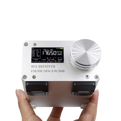 Si4732 Full Band Receiver FM/SW/MW/LW/SSB High Dynamic Speaker Color Screen ham#