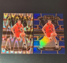 (2) Kris Murray 2023-24 Select TECTONIC PRIZM and BLUE PRIZM Rookie Card #91 RC. rookie card picture