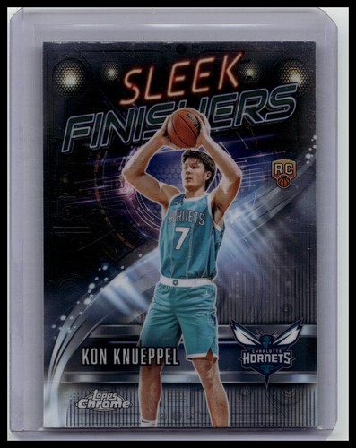 2025-26 Topps Chrome #SF-24 Kon Knueppel Sleek Finishers