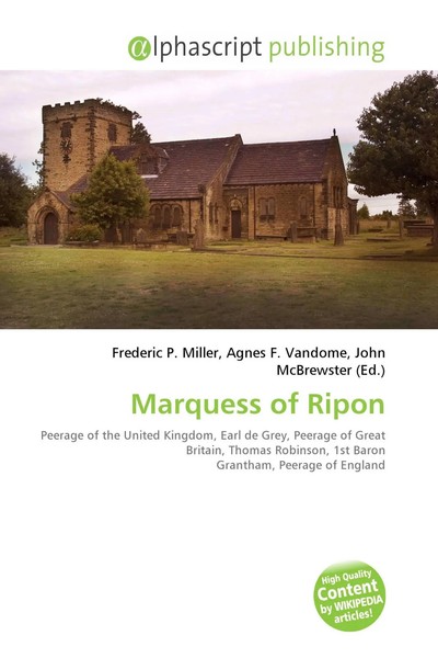 Frederic P. Miller (U. A.) | Marquess Of Ripon | Taschenbuch | Englisch (2026)-image