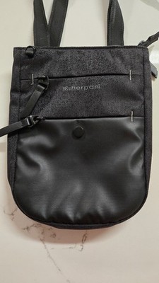 Sherpani LIMA RFID Anti-Theft Crossbody Travel Bag Black Locking Zippers EUC