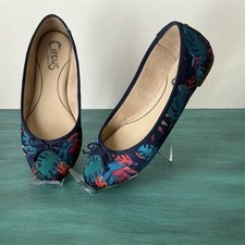 Circus Sam Edelman Ballet Flats Charlotte Tropical Print Sz 7.5 Classic Shoes