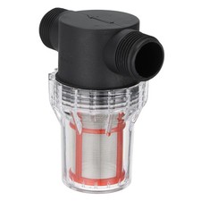 1 Inch Male In-Line Strainer w/ 200 Mesh Stainless Steel Filter Screen
