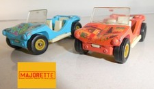 # 248 MAJORETTE 2 voiture Dune Buggy rail route 1970’s