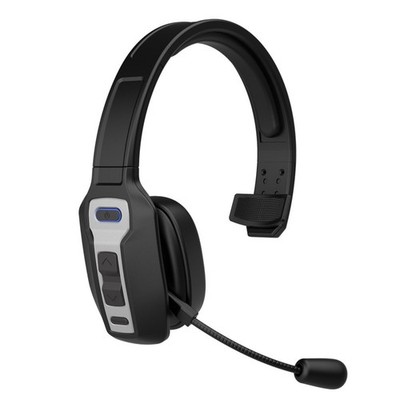 Noise Cancelling Bluetooth Headset With 270° Rotating Mic Dual Device Connection