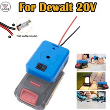 Power Wheels ABS DIY Adapter For Dewalt 20V Max Lithium-ion Battery With 14AWG