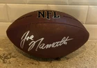 JOE NAMATH New York Jets Signed Wilson PRO model Football Ball PLAYER HOLO COA