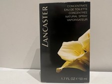 LANCASTER CONCENTRATE EAU DE TOILETTE 50ML VAPO BLACK PEARL  PERLA NERA VINTAGE