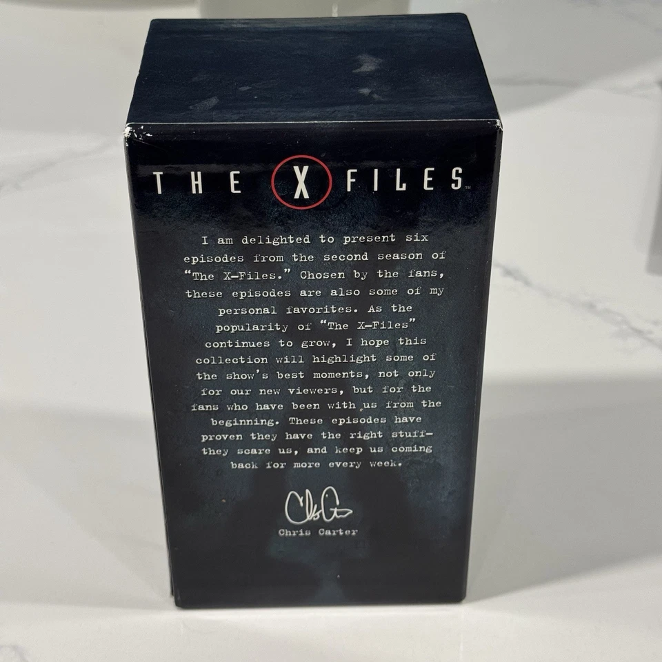 The X-Files Boxed Set - Vol. 3 (VHS, 1997, 3-Tape Set) Good Condition - Image 3 of 4