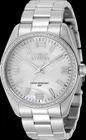 Invicta Specialty Ladys Watch 38MM Case Stainless Steel White Dial Crystal Bezel