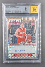 2024 Mosaic Season Ticket Signatures Bronze /75 Reed Sheppard RC BGS 9 AUTO 10