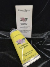 New Crabtree Evelyn SOMERSET MEADOW Hand Therapy Cream Large 3.5oz NIB
