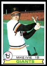Mike Ivie 1979 Topps #538 Giants MLB READ FREE SHIPPING AutographDen