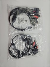 2 Counts 1 to 8 Port Splitter DC Power Cable Wire Adapter CCTV Security Camera