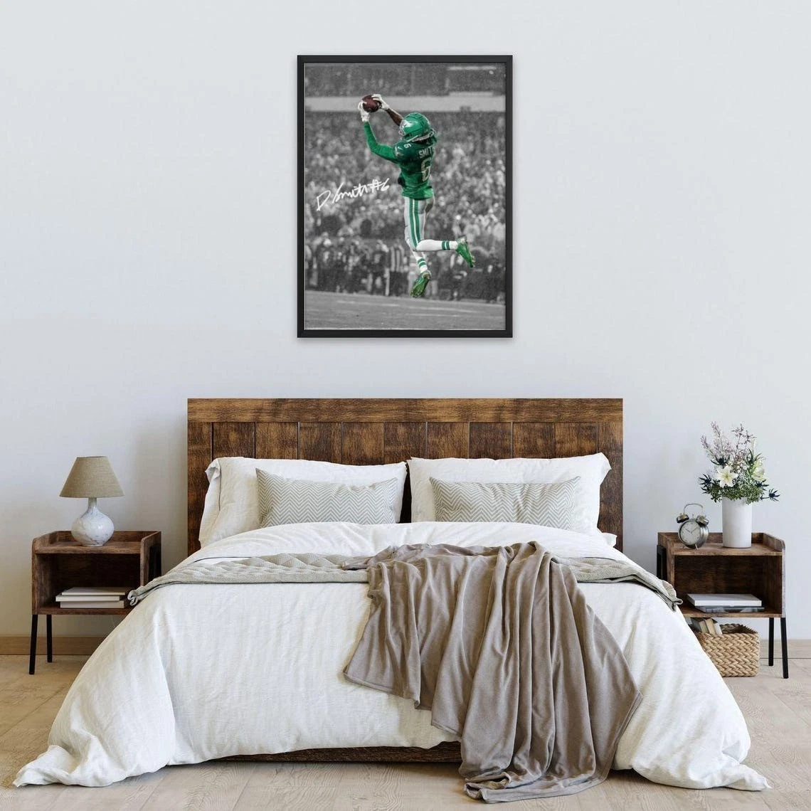 DeVonta Smith Poster Philadelphia Football Wall Art All Sizes