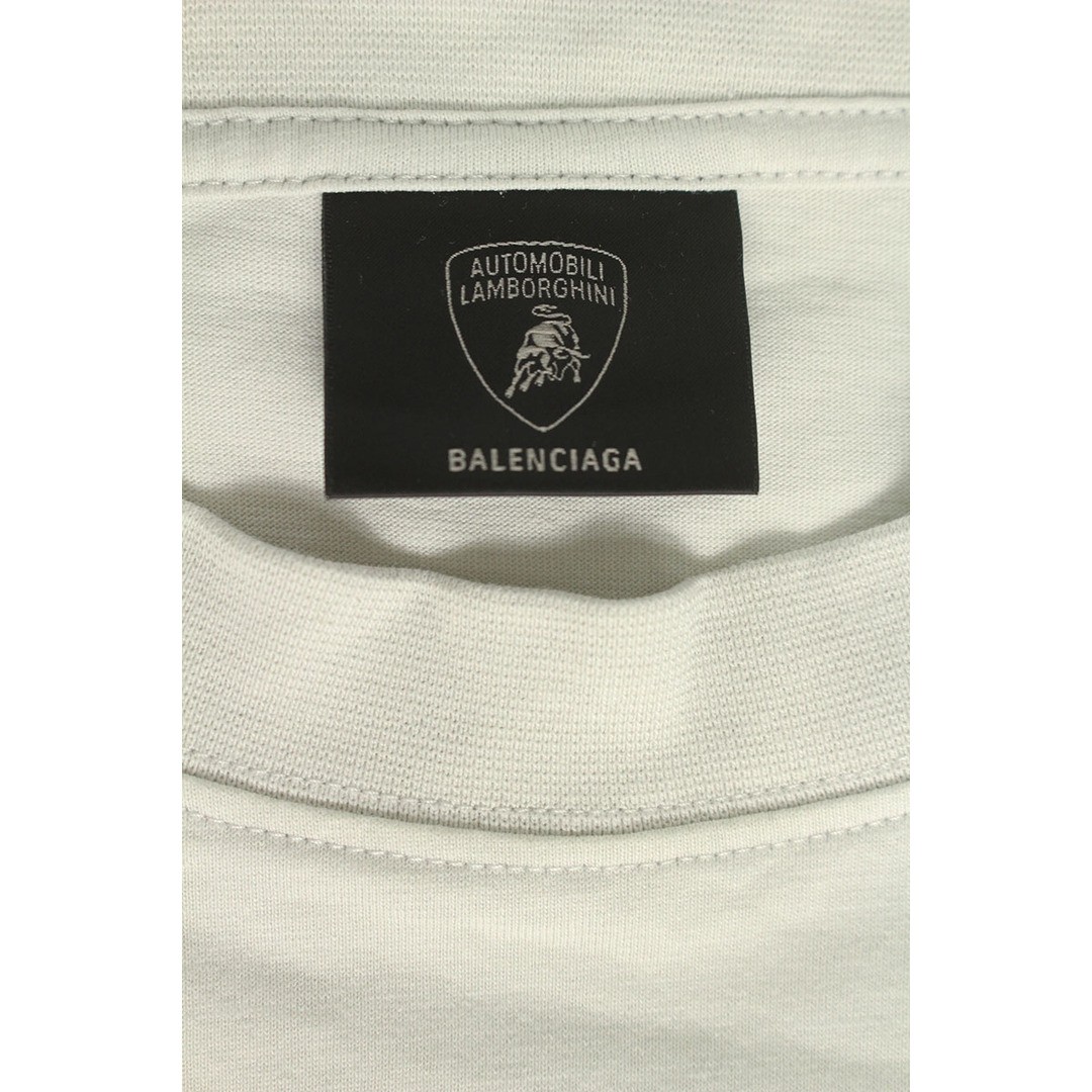 Balenciaga 25AW 835839 TSVP9 Lamborghini Logo Print Long Sleeve Top Men's 4 Used thumbnail 4