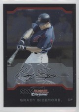 2004 Bowman Draft Chrome Grady Sizemore #BDP17 8d2