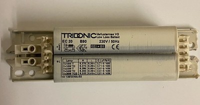 Tridonic EC 20 Verlustarmes Vorschaltgerät 1x18W TC 1x26W TCD Gebraucht