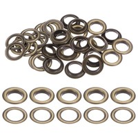 20Er Set ÖSen Mit Unterlegscheiben 17Mm Kupfer Metall ÖSen Kit, Bronze