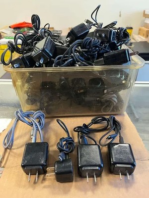 Lot of 50 USB Type-C Chargers & Charging Cables Mixed Brands Assorted Lengths