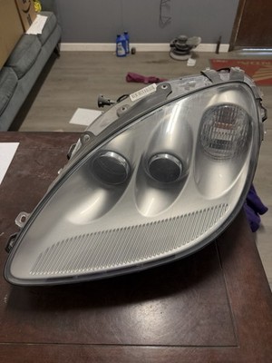 2005-2013 ChevyCorvette C6 Driver Headlight LH Complete Assembly Used OEM Silver
