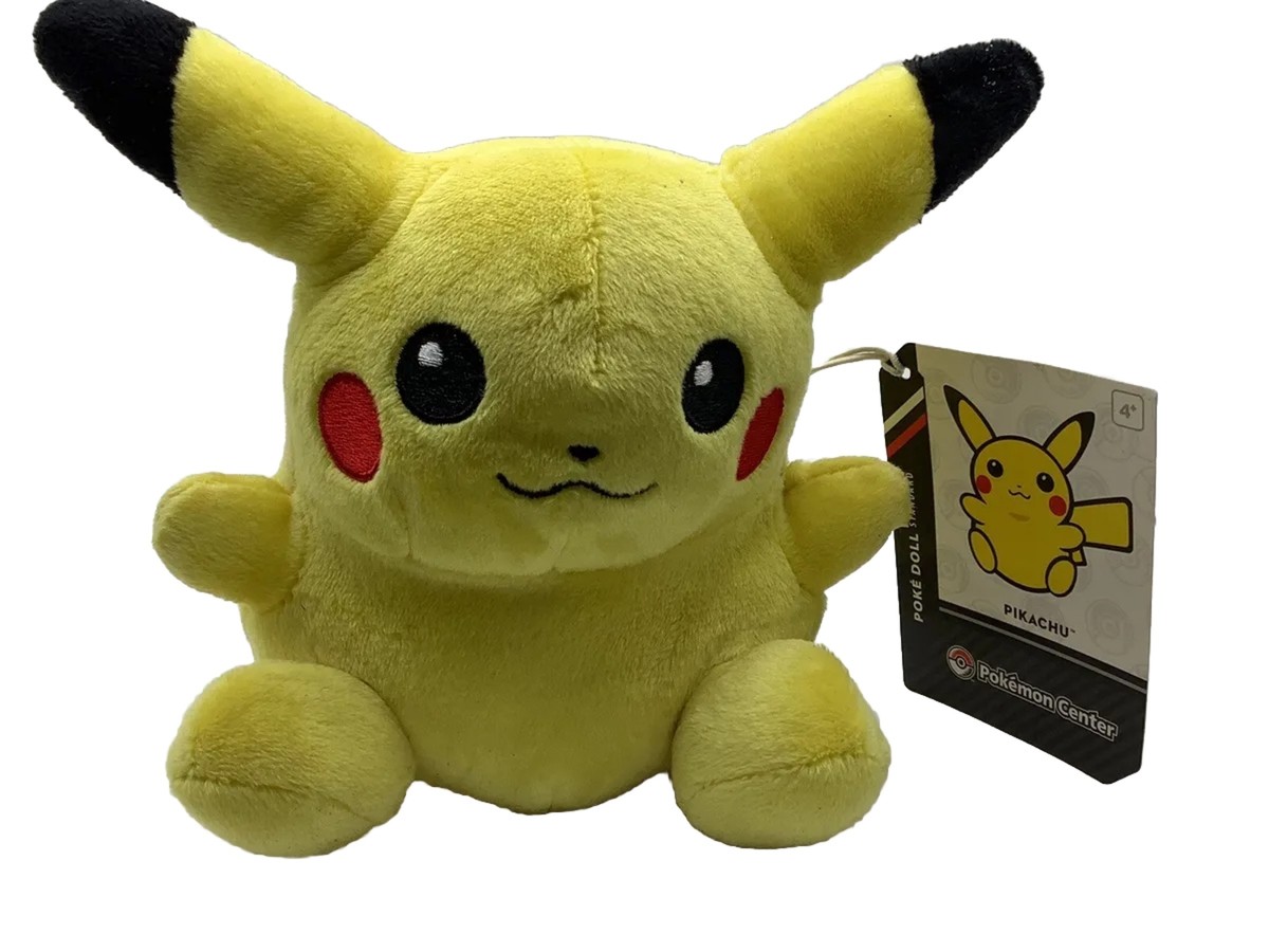2014 Pokemon Center Pikachu 4” Plush Figure W/ Tags | eBay