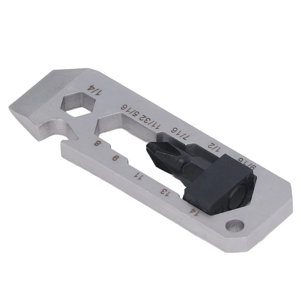 Multi-tool 7 In 1 Screwdriver Bottle Opener Wrench Keychain Hand Tool Outdoor