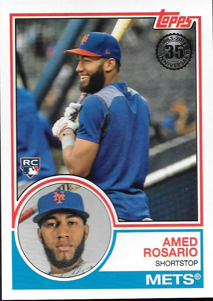 2018 Topps Series 2 AMED ROSARIO RC 1983 Topps Rookies - NEW YORK