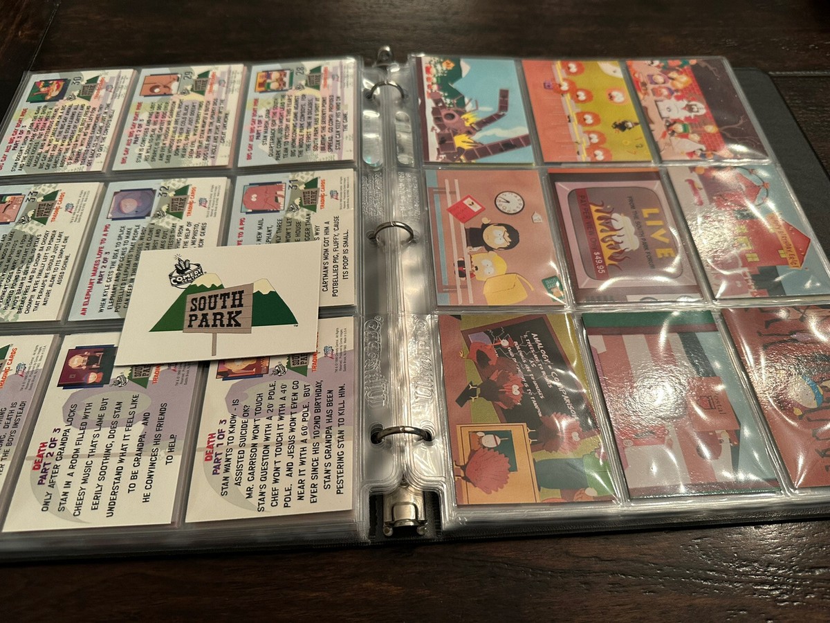1998 Comic Images SOUTH PARK Complete Trading CARD SET (70 Cards