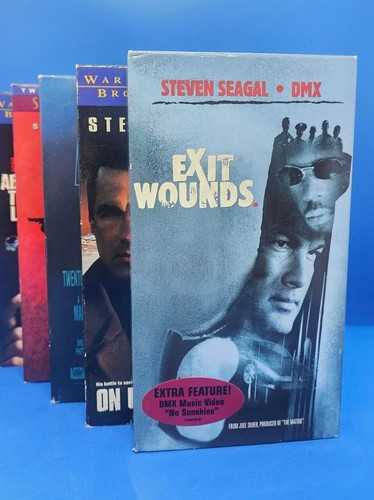New Price!!! $7.99 5 VHS Tapes STEVEN SEGAL-- 1990 to 2001 - Picture 5 of 8